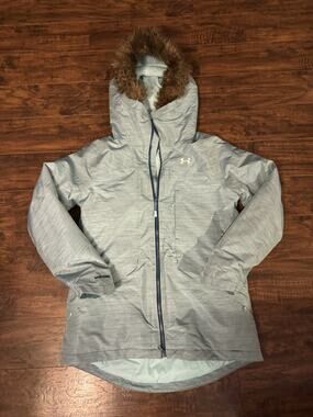 UNDER ARMOUR cold gear Infrared snowboard snow Jacket Coat women’s Sz: Medium